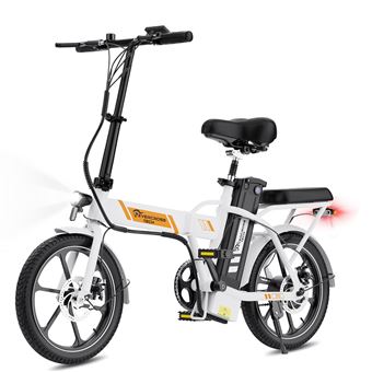 Vélo électrique EK5S EVERCROSS TECH - Batterie 36V 13Ah amovible Moteur Freins Double Adulte - Blanc - 1