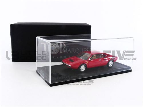 Voiture Miniature de Collection TOP MARQUES COLLECTIBLES 1-43 - FERRARI 308 GT4 - 1974 - Red - TM43-16A