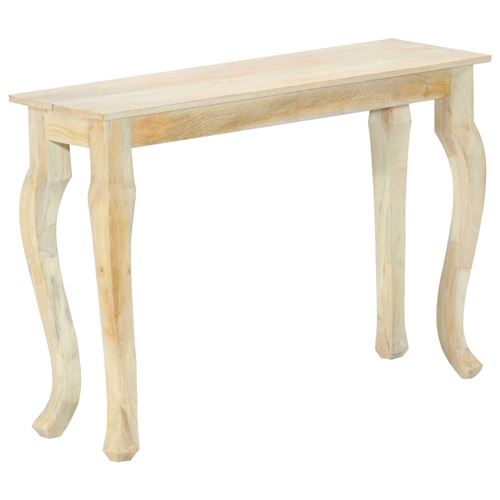 Table console 110 x 35 x 77 cm Bois de manguier massif