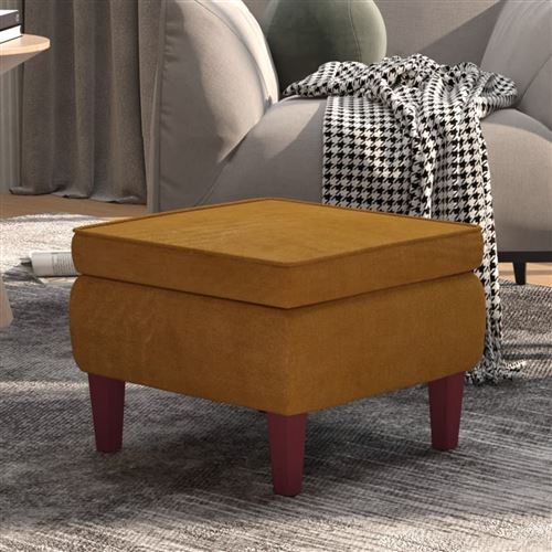Vidaxl Marron Tabouret - Image 3