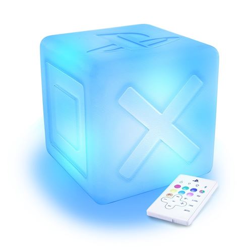 Enceinte Autonome BIG BEN PS200 - CUBE LUMINEUX ENCEINTE SANS FIL BLUETOOTH &agrave; LED RGB, 9 couleurs