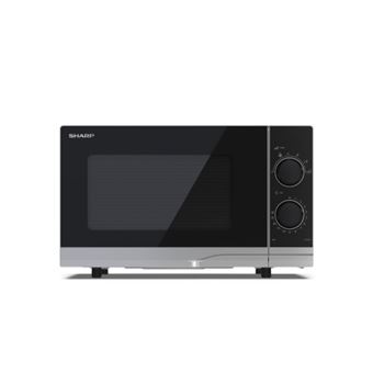 Micro-Onde Combiné Sharp YC-PS201AE-S 230V 700W 20L Fonction Décongélation Nettoyage Facile Acier Inoxydable Argent