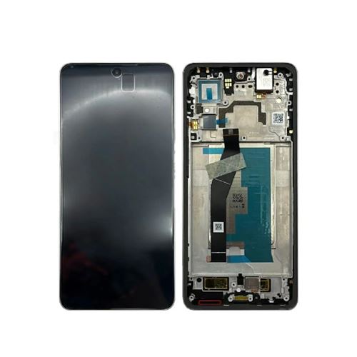 Original Ecran LCD et Vitre Tactile Refurb avec Châssis (PIEC) Gris Titane pour Xiaomi 14T