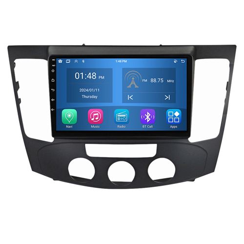Autoradio RoverOne® Bluetooth CarPlay Android Auto Navigation 4Go RAM 64Go ROM pour Hyundai Sonata NF 2008-2010