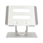 Support PC Portable 17" Pliable Rotatif 360° Antiderapant Nedis Argent