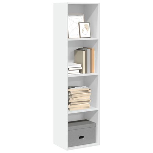 VIDAXL - Bibliothèque - Blanc - 40 x 30 x 152 cm - Image 2