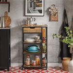 SoBuy FKW99-N Desserte de Cuisine Roulante Chariot de Service Meuble de