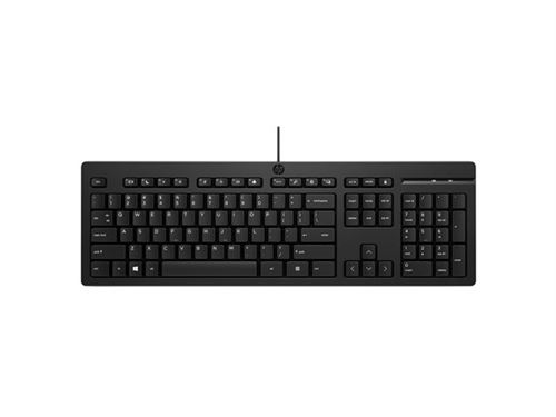Hp Noir 125 G2 Usb Wired Keyboard Clavier Bureau - Neuf - Image 5