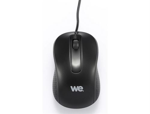 WE - Souris - filaire - USB - noir 