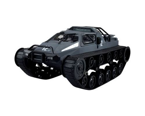 Amewi gris, bleu 1:12 Auto RC électrique Véhicule à chenilles prêt à fonctionner (RtR) 2,4 GHz avec accu et chargeur