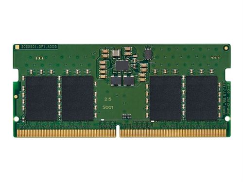 Kingston ValueRAM - DDR5 - kit - 64 Go: 2 x 32 Go - SO DIMM 262 broches - 4800 MHz / PC5-38400 - CL40 - 1.1 V - mémoire sans tampon - on-die ECC