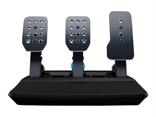 Logitech G Pro Racing Pedals - Pédales - filaire - pour PC, Microsoft Xbox One, Microsoft Xbox Series S, Microsoft Xbox Series X, Sony PlayStation 4,