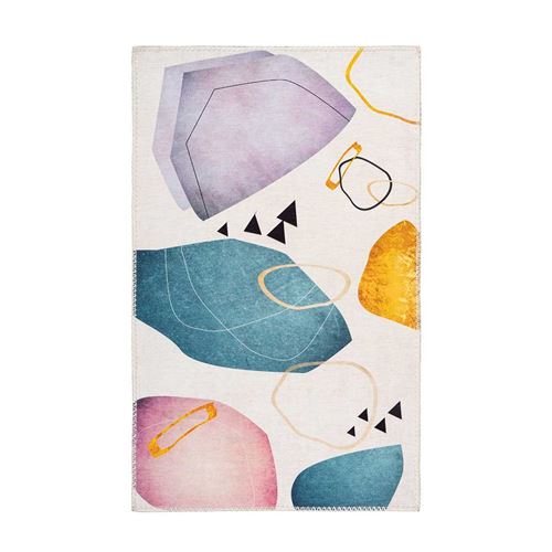 Tapis Tissé à Poils Plats "Picassa II" Multicolore 200 x 290 cm