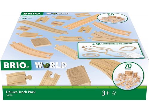 Brio - Coffret Evolution Deluxe - 70 rails