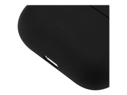 Holdit Nygård - Beschermhoes voor draadloze oortelefoons - silicone - zwart - voor Apple AirPods Pro