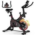 Vélo d'exercice, Vélo d'intérieur Silencieux avec écran LCD, Vélo d'Appartement Résistance Réglable - Formill QK101