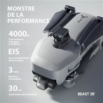 3T6B Drone avec Caméra 1080P,Drone Enfant avec Deux Caméras,Drones  Radiocommandés FPV,Contrôle en Un Clic,Mode sans Tête,Maintien en  Hauteur,18-22 Minutes de Vol,Cadeau pour Enfants et Adultes : :  Jeux et Jouets