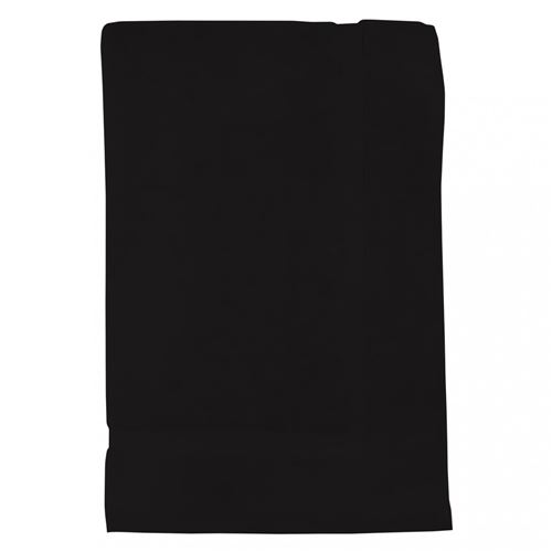 Tapis de bain en coton 800 gr/m2 LAGUNE noir, par Soleil d'ocre