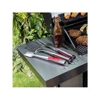 Kit de 3 ustensiles Char-Broil en inox pour barbecue