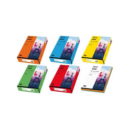 Inapa Multifunktionspapier tecno colors A4 80g/qm VE=500 Blatt intensi