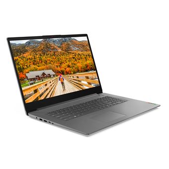 LENOVO - PC portable 17.3'' HD+ - AMD Ryzen 5 5625U - 16Go - 512Go SSD - HDMI - Windows 11 Pro - Clavier AZERTY - 17ABA7 Gris - 1