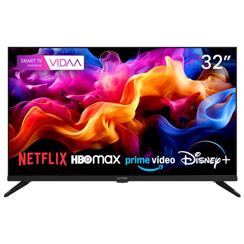 Kiano Elegance VIDAA T&eacute;l&eacute;viseur - 32 pouces (81,3 cm) - Smart TV