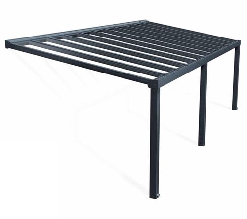 Couverture de patio Palram 705929 gris 3,4x8,1m