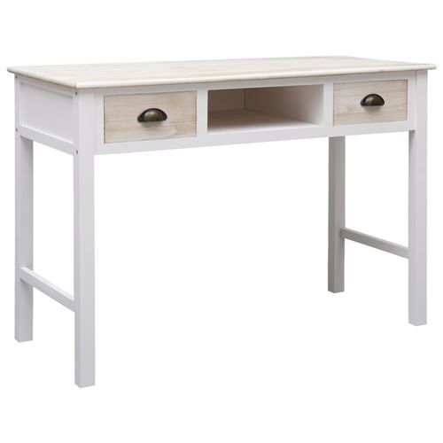 vidaXL - Table console - 110x45x76 cm - Bois - Image 3