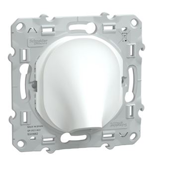 Schneider Electric - Sortie de câble Ø6-12 mm 16A Blanc - Ovalis - Schneider - 1