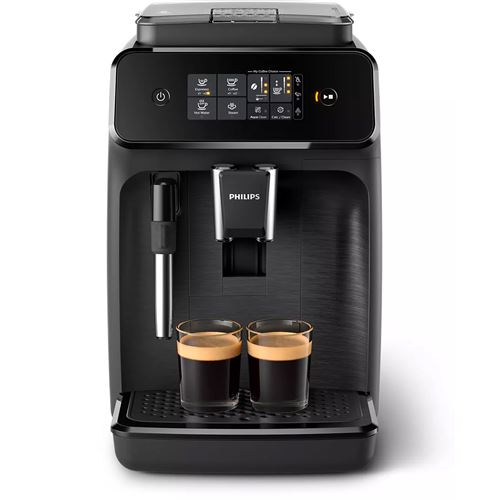 Philips Series 1200 EP1220 - Machine à café automatique avec buse vapeur "Cappuccino" - 15 bar - noir mat