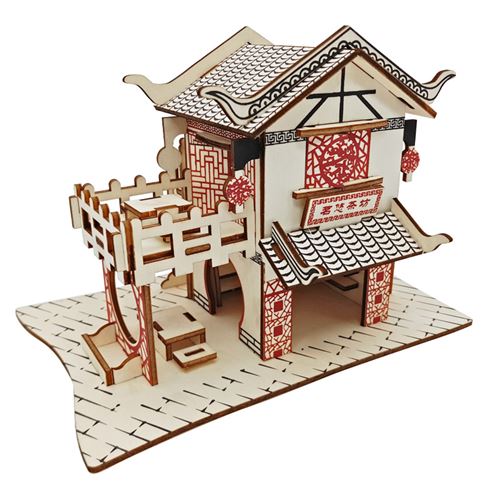 Puzzle 3D 79 pièces - Ming You Tea House