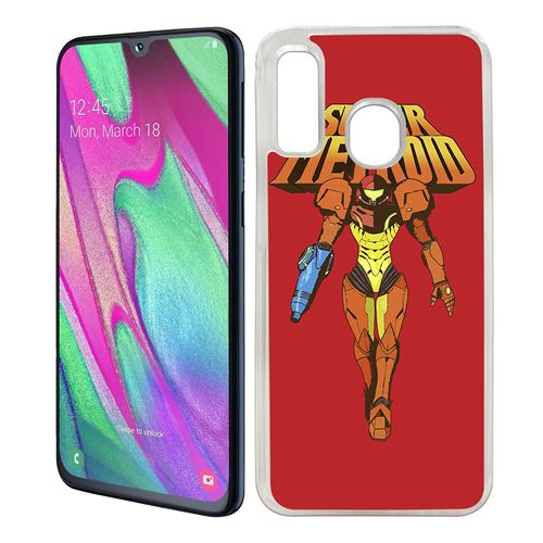 Coque pour Samsung Galaxy A40 -  Super Metroid Vintage