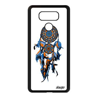 Coque Silicone Attrape Reve G6 Bleu Capteur De Dreamcatcher