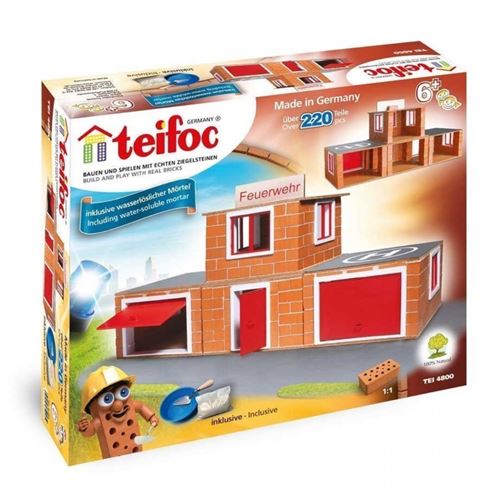 Teifoc Construction Briques - T4800 - Caserne de Pompiers