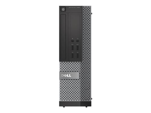 Dell OptiPlex 7020 - SFF Core i5 4590 / jusqu'à 3.7 GHz - RAM 8 Go - SSD 128 Go - graveur de DVD - HD Graphics 4600 - Gigabit Ethernet - Win 7 Pro 64