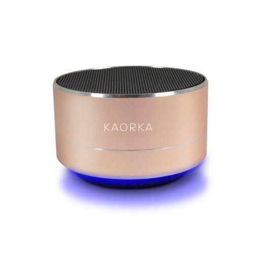 KAORKA Enceinte portable bluetooth Led light 3 W avec entrée audio - 474051