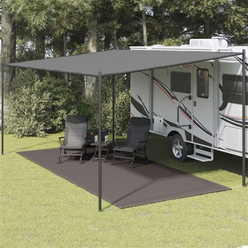 vidaXL Tentapijt 250x500 cm antraciet