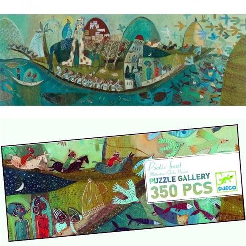 Puzzle Djeco Gallery La Barque Poétique 350 Pcs 7 Ans +
