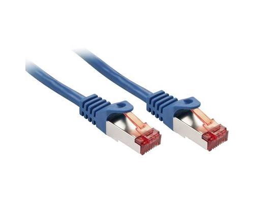 Lindy Bleu Basic - Cordon De Raccordement - Rj-45 (M) Pour Rj-45 (M) - 2 M - Sftp, Pimf - Cat 6 - Moulé, Sans Crochet, Bloqué