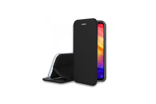 IBROZ Etui Folio Cover en Cuir noir pour Xiaomi Redmi Note 7