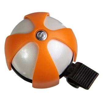 Sonnette De Vélo Pour Enfant - Cloche Rotative 20 Mm De Diamètre - Facile à Actionner - Son Clair - Revêtement Poudre Robuste - Vert Kiwi - Pour Vélo, Trottinette - 4