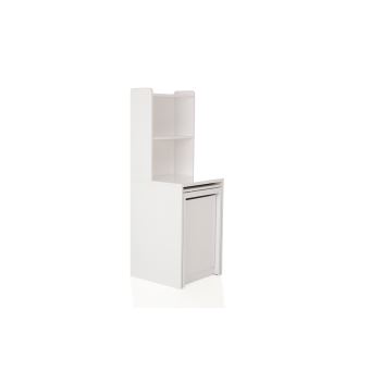 Tokyo Console Extensible Avec Rangement Blanc Achat Prix Fnac