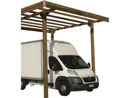 Carport camping-car bois modular carport - 4.06 x 5.06 m