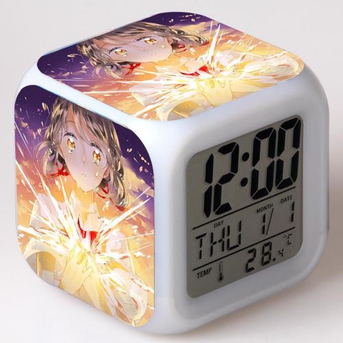 Stack Multicolore Réveil Enfant Led Multifonctionnel Coloré - Your Name #12