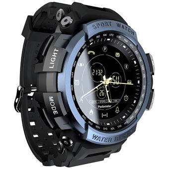 Montre connectée LOKMAT MK28 Avec cadran bleu - 1