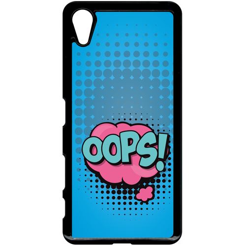 Coque Sony Xperia X Performance Oops Fond Bleu