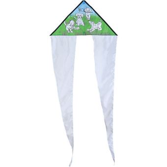 Cerf Volant A Colorier Monofil Premier Kites Chien Cerf Volant Achat Prix Fnac