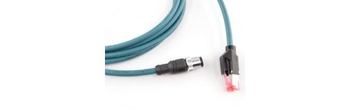 Datalogic CAB-ETH-M03 M12-IP67 câble de réseau 3 m Bleu - Câbles de réseau (3 m, RJ-45, M12, Bleu)
