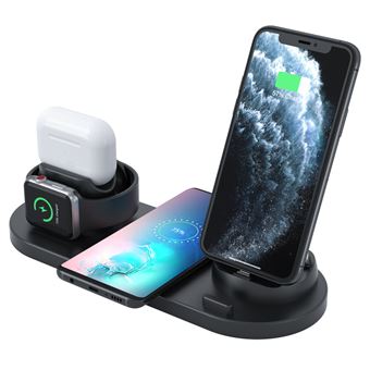 Chargeur MagSafe Rapide 3-en-1 - Chargeur Sans fil Pour Iphone, Apple  Watch, Airpods - Station de Charge - Magnétique - Chargeur à Induction