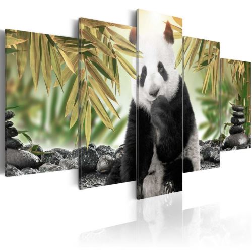 Tableau - Cute Panda Bear .Taille : 200x100